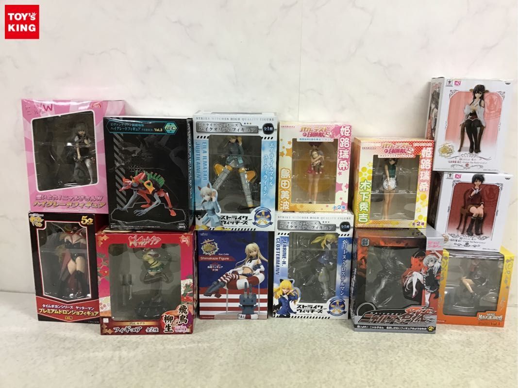 艦隊これくしょん 1円〜 同梱不可 ジャンク SQフィギュア等 艦