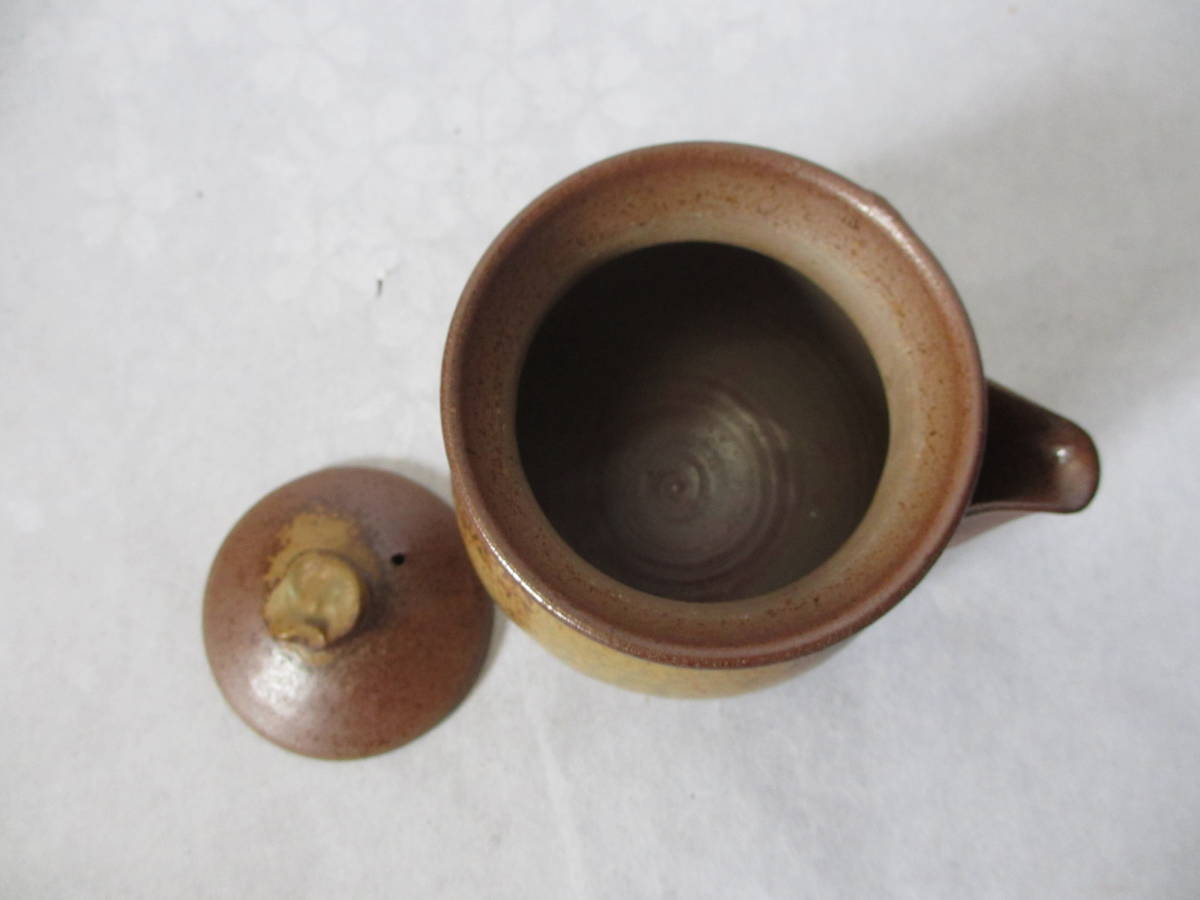 備前焼 泰山窯 茶器セット 宝瓶 湯冷 煎茶碗5客 煎茶道具 煎茶道具 煎茶器】 煎茶器セット 萩焼き 泰山作 （湯のみ5客・宝瓶
