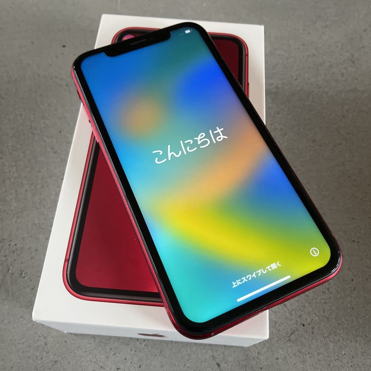 箱付き Apple iPhone XR 64GB レッド ブランド：Apple iPhone iPhone 