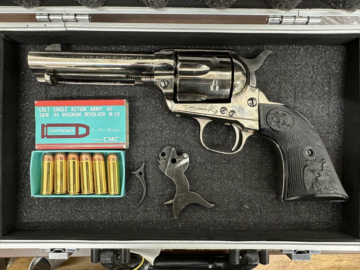  コルトシングルアクションアーミー COLT SMG army45(モデルガン)｜売買されたオークション情報、yahooの商品情報をアーカイブ公開 - オークファン モデルガン