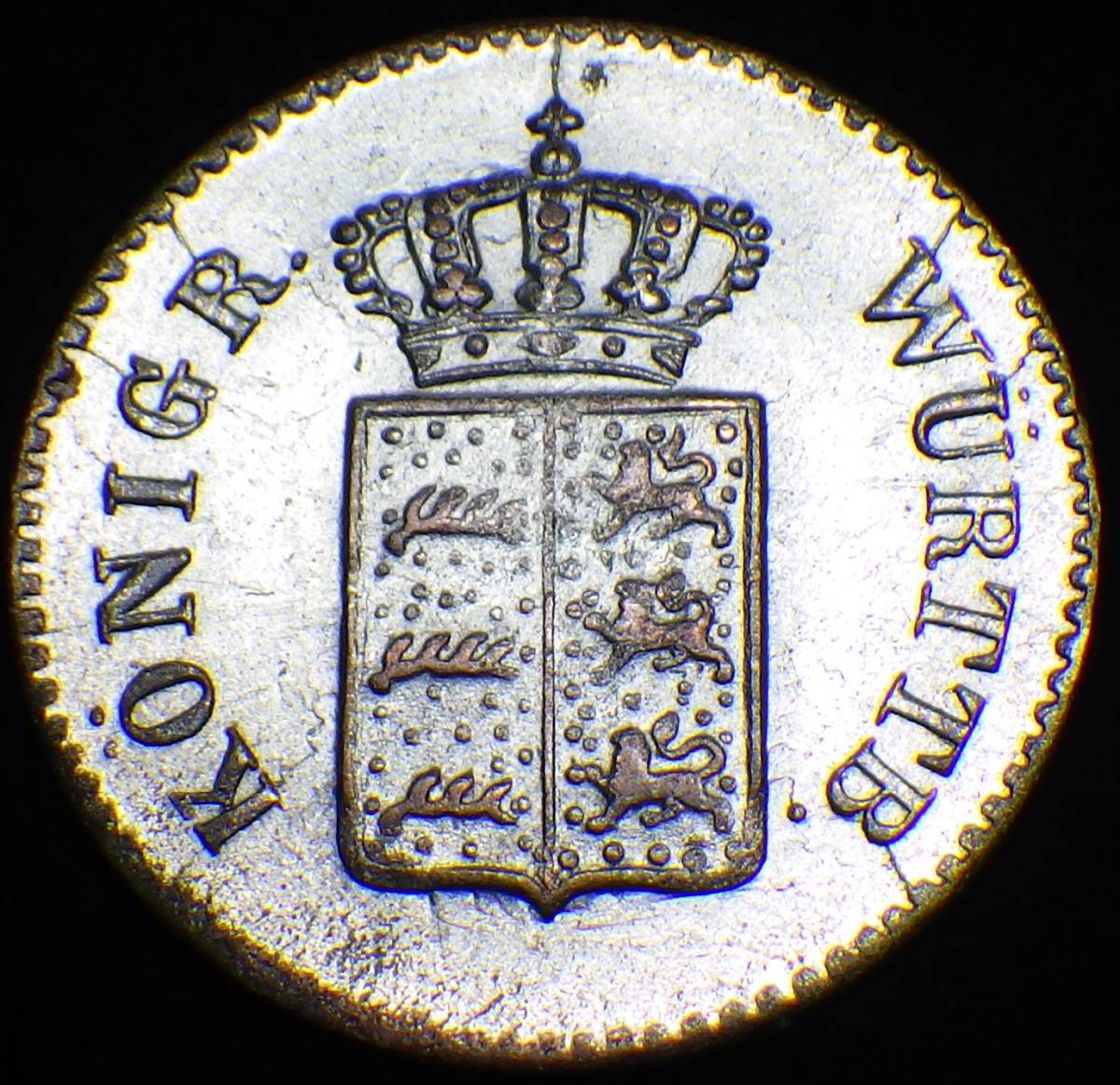 1853年 ドイツ ヴュルテンベルク王国 1クロイツァー銀貨の入札履歴 