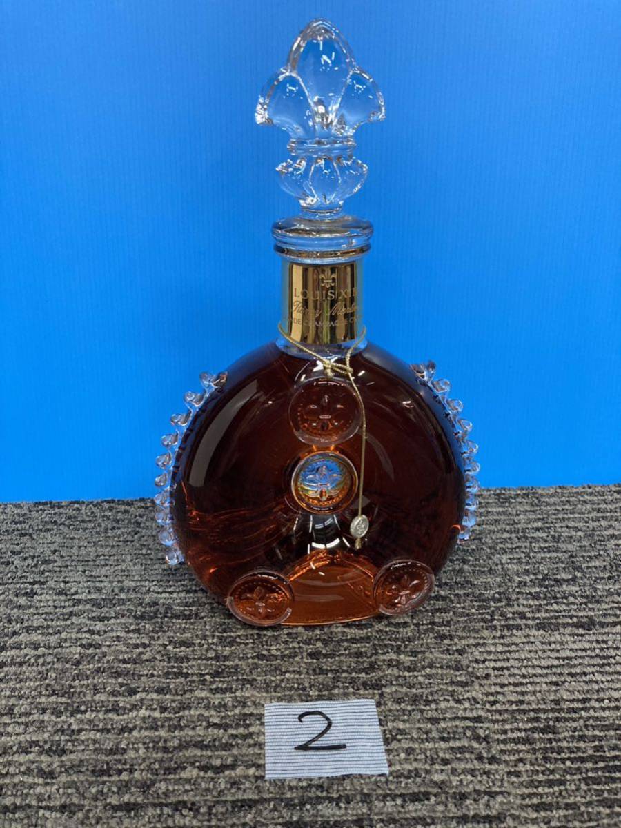 大幅値引き中 ② REMY MARTIN ROUIS XIII 空ボトル 空瓶 レミー