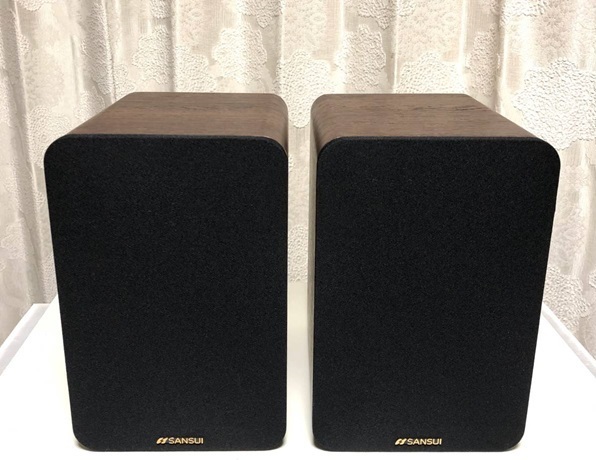 SANSUI スピーカー SMC-300BT ペア 木目 SANSUI、真空管ハイブリッド
