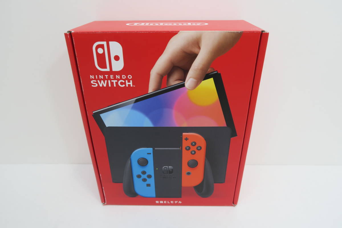 動作確認済み】1円～ 任天堂switch 本体+ソフト 有機ELモデル ゼルダの 
