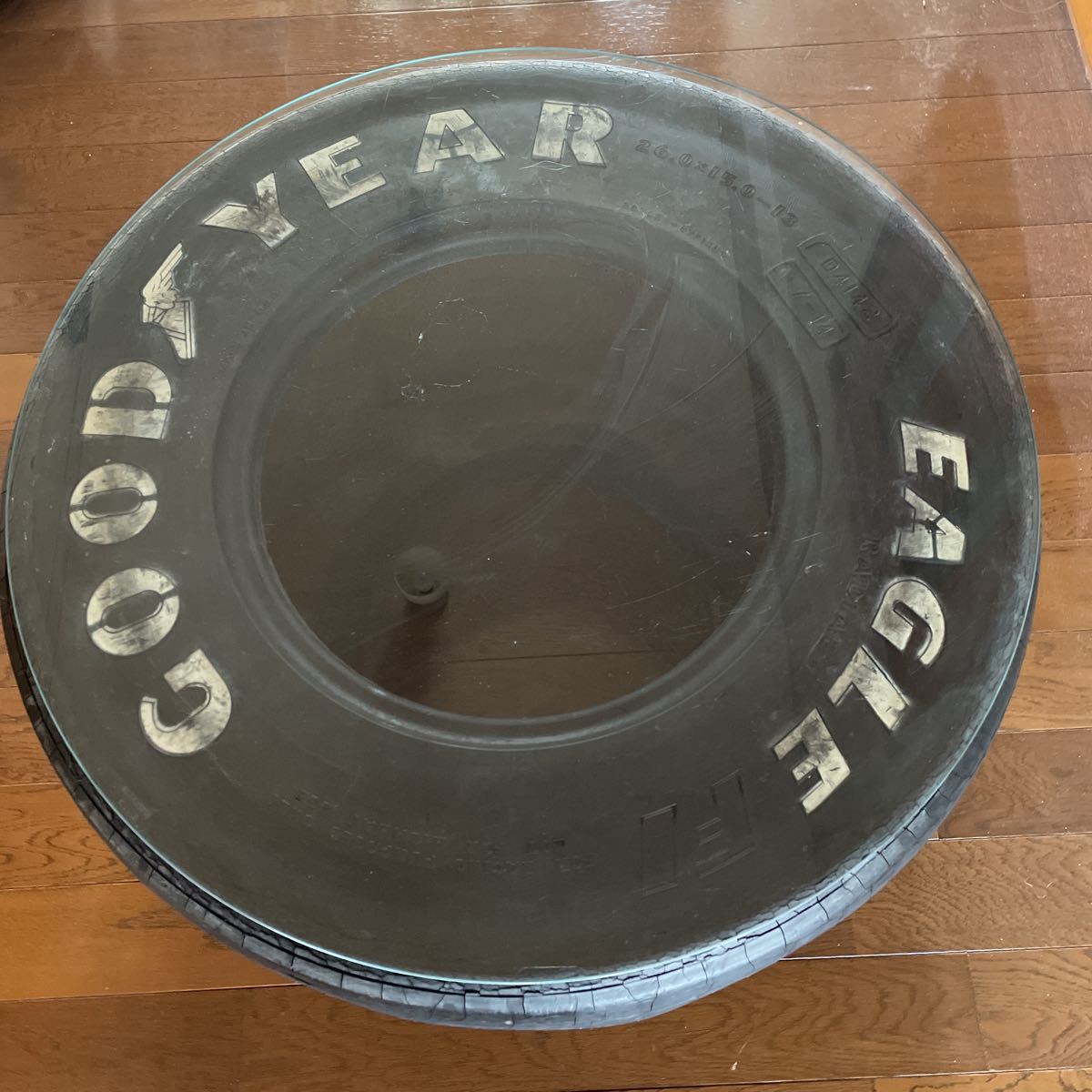 激レア・1点物・本物のグッドイヤー・F1レーシングタイヤ使用の 