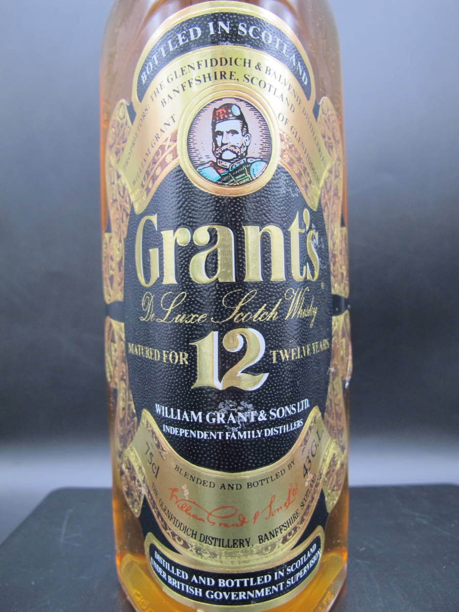 GLENFIDDICH グレンフィディック/Grant's グランツ 12年 スコッチ