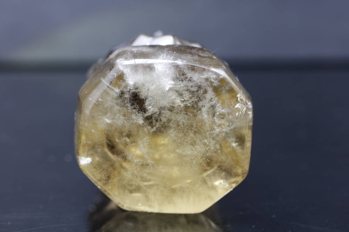 天然シトリン 布袋様 仏像 置物 ☆黄水晶 中国美術 商売 仕事 金運