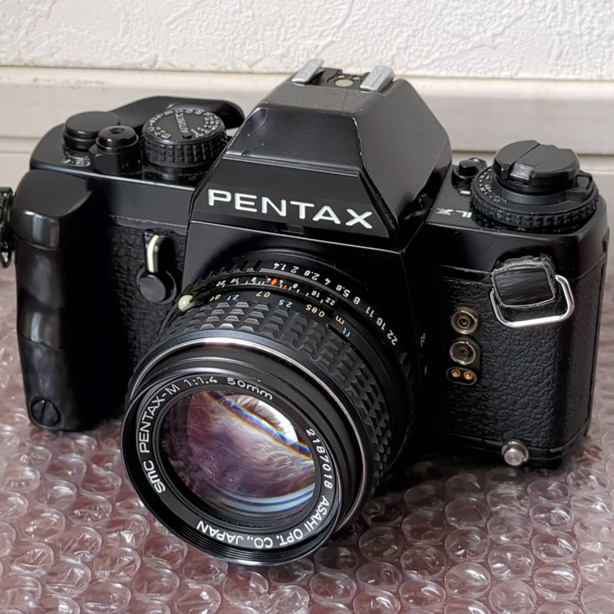 PENTAX ME黒+M50mm F1.4 セット 動作確認済み レンズ整備済み Yahoo