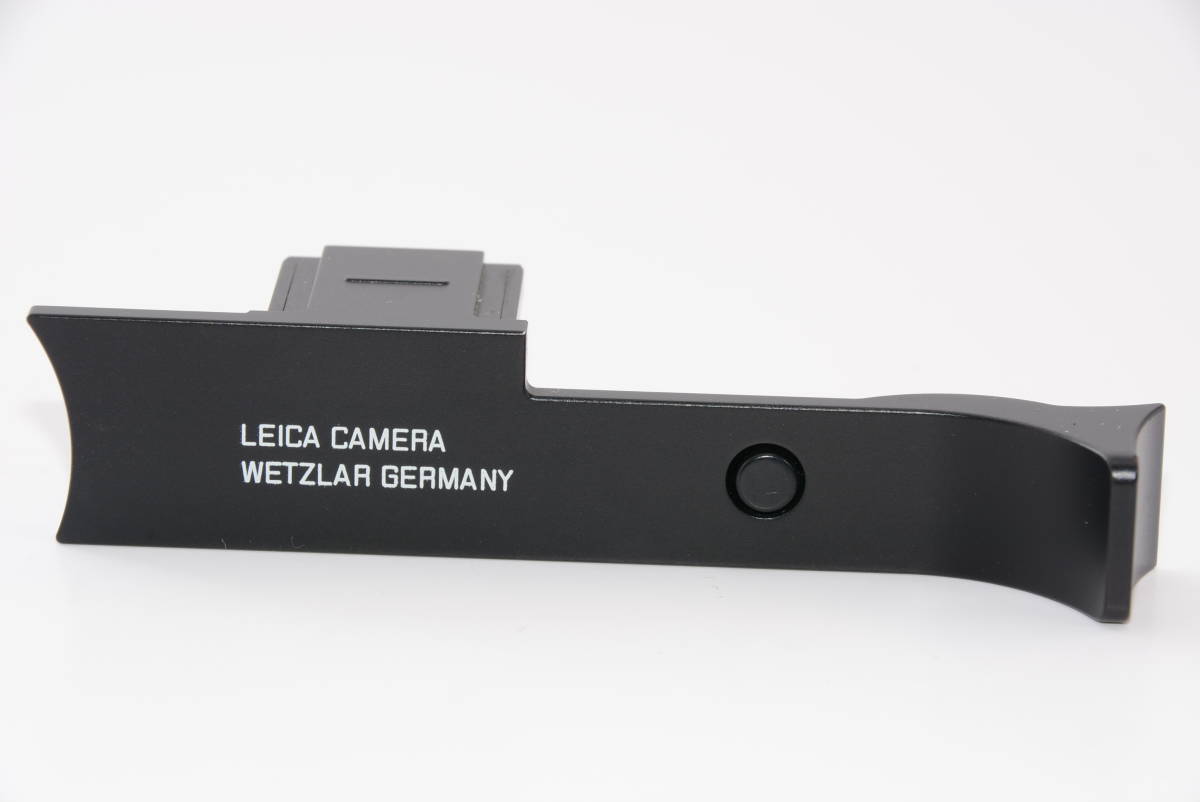 外観特上級 LEICA ライカ 19543 サムレスト Q2用 Leica ブラック 