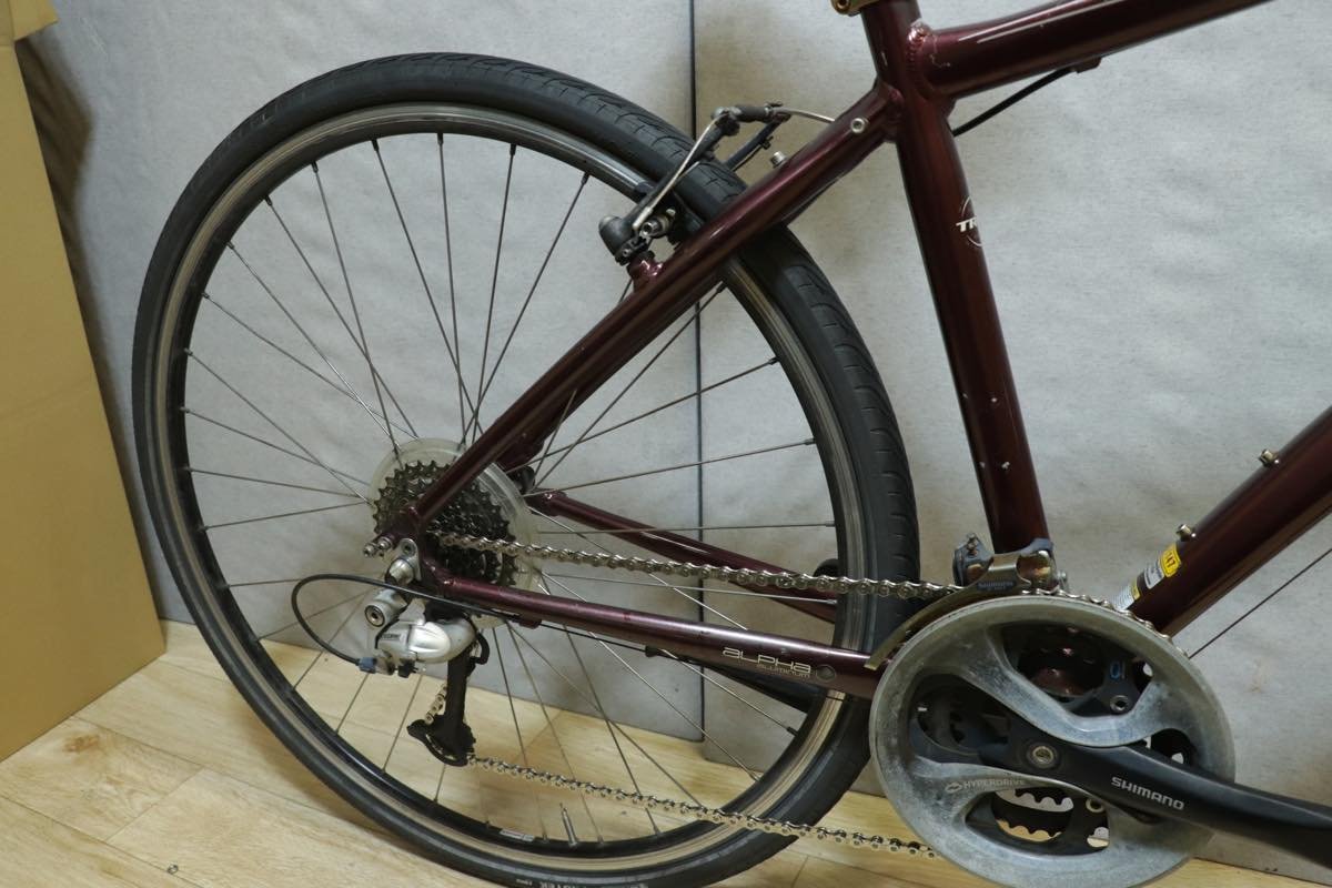 □TREK 7.3FX クロスバイク SHIMANO 3X8S サイズ15 2009年前後(Sサイズ 