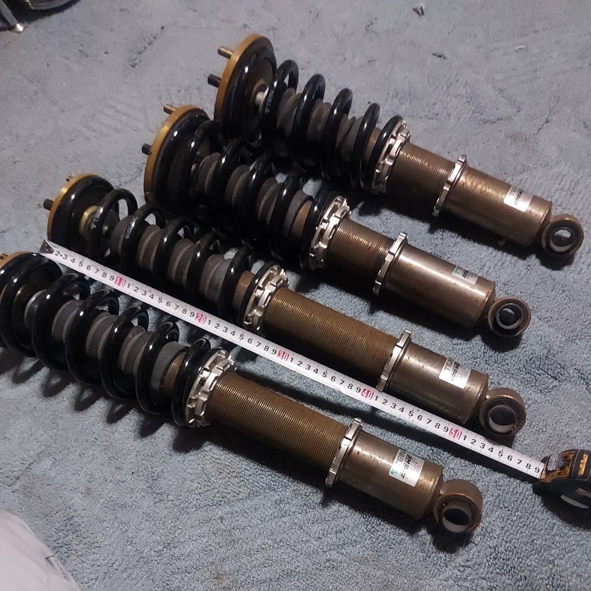 スカイライン タイプM HCR32 HR32 TEIN 車高調 ドリフトスペックHE 