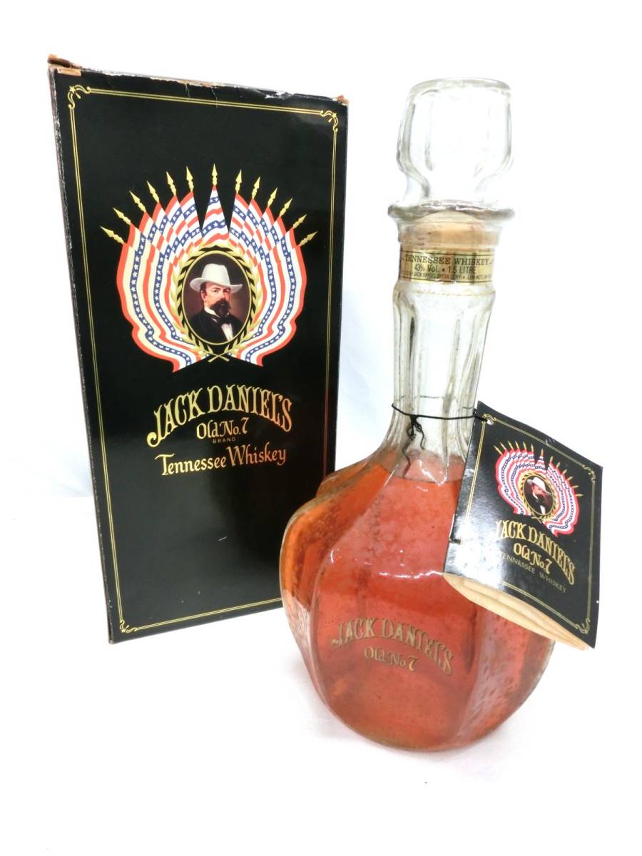 希少品、未開栓】 ジャックダニエル オールドNo7 マックスウェル