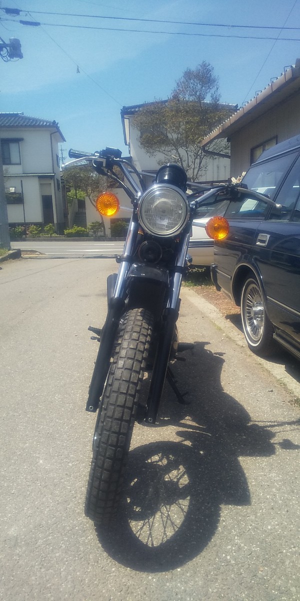 カワサキ 250TR 激シブのレインボーカラー 綺麗