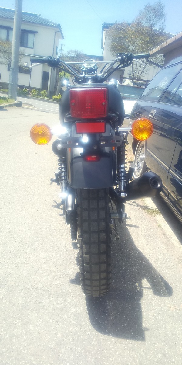 カワサキ 250TR 激シブのレインボーカラー 綺麗