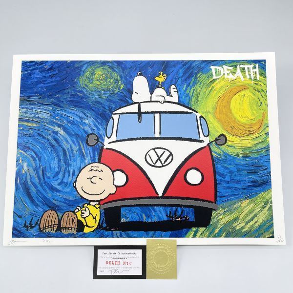 美術品・アンティーク・コレクション DEATH NYC/アートポスター