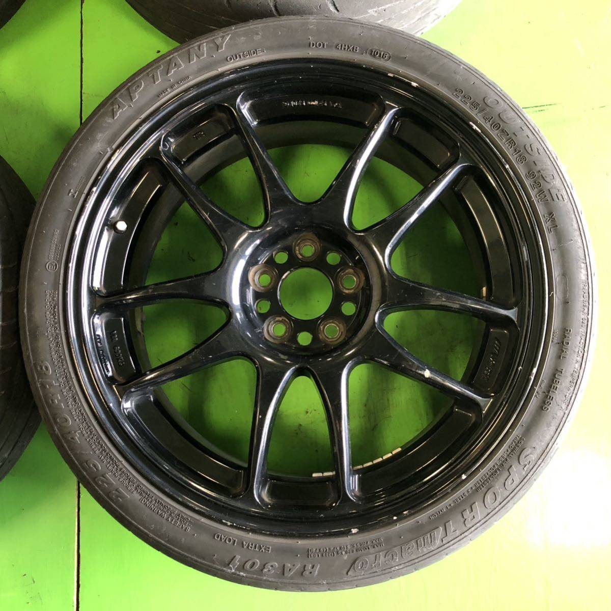 NT120 中古 ワーク WORK EMOTION KAI/N ホイール 18×7.5J +48 マルチ5