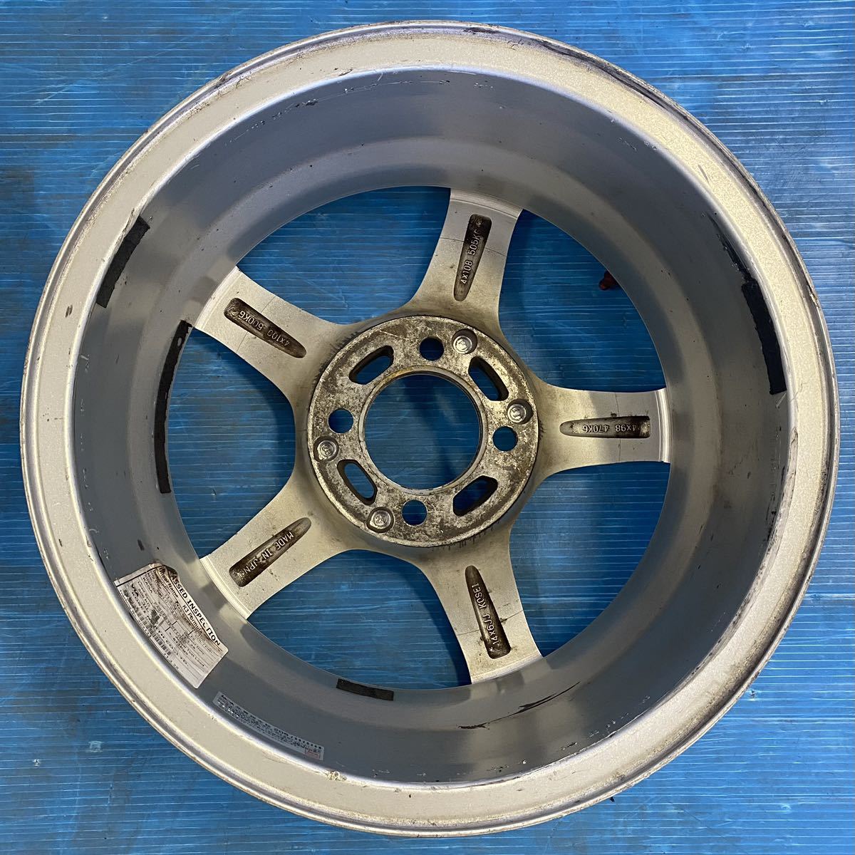 KOSEI Racing K3Formula 14x6.0J PCD 100 H4 OFF+28 ハブ径72mm キズ 