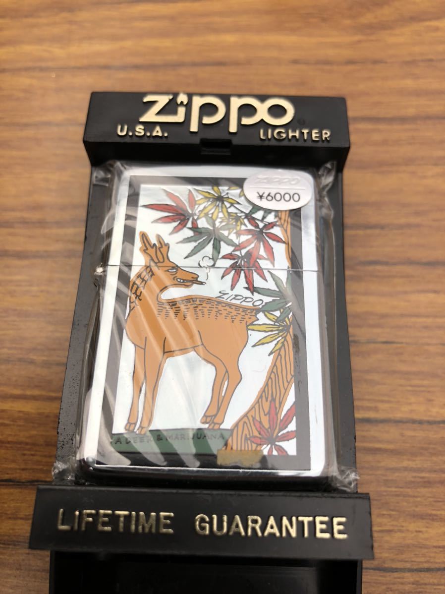 1円〜 品 ZIPPO ジッポー トリックアート イノシシ/シカ/チョウ/ツル 