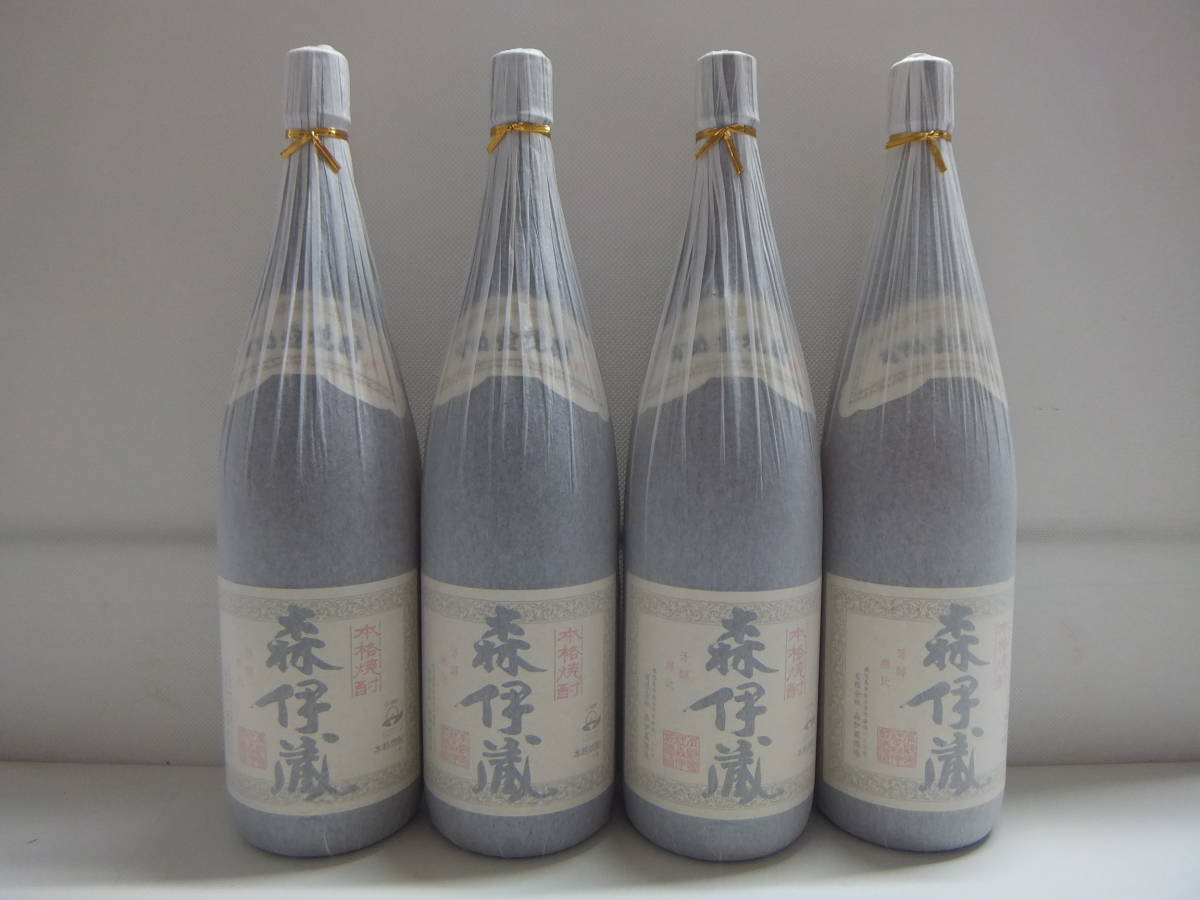 25864 酒祭 焼酎祭 4本セット 森伊蔵 1800ml 25度 未開栓 本格焼酎