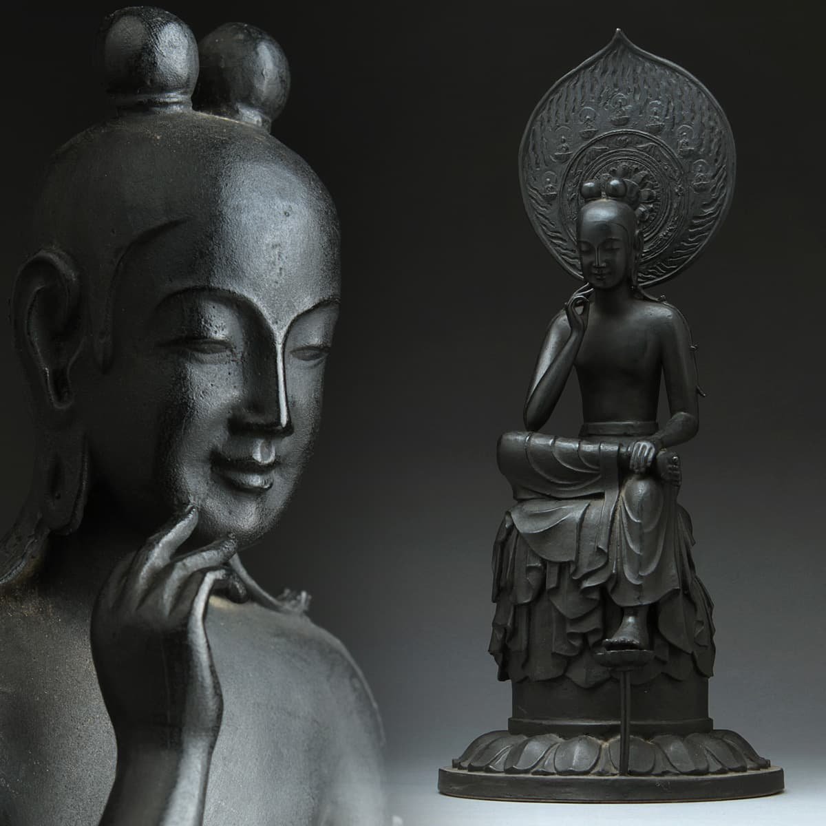 青銅製 仏像 約35cm 【公式通販】
