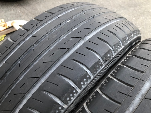 165/55R15【ヨコハマタイヤ】ブルーアース-GT AE51 20年製 中古品4本