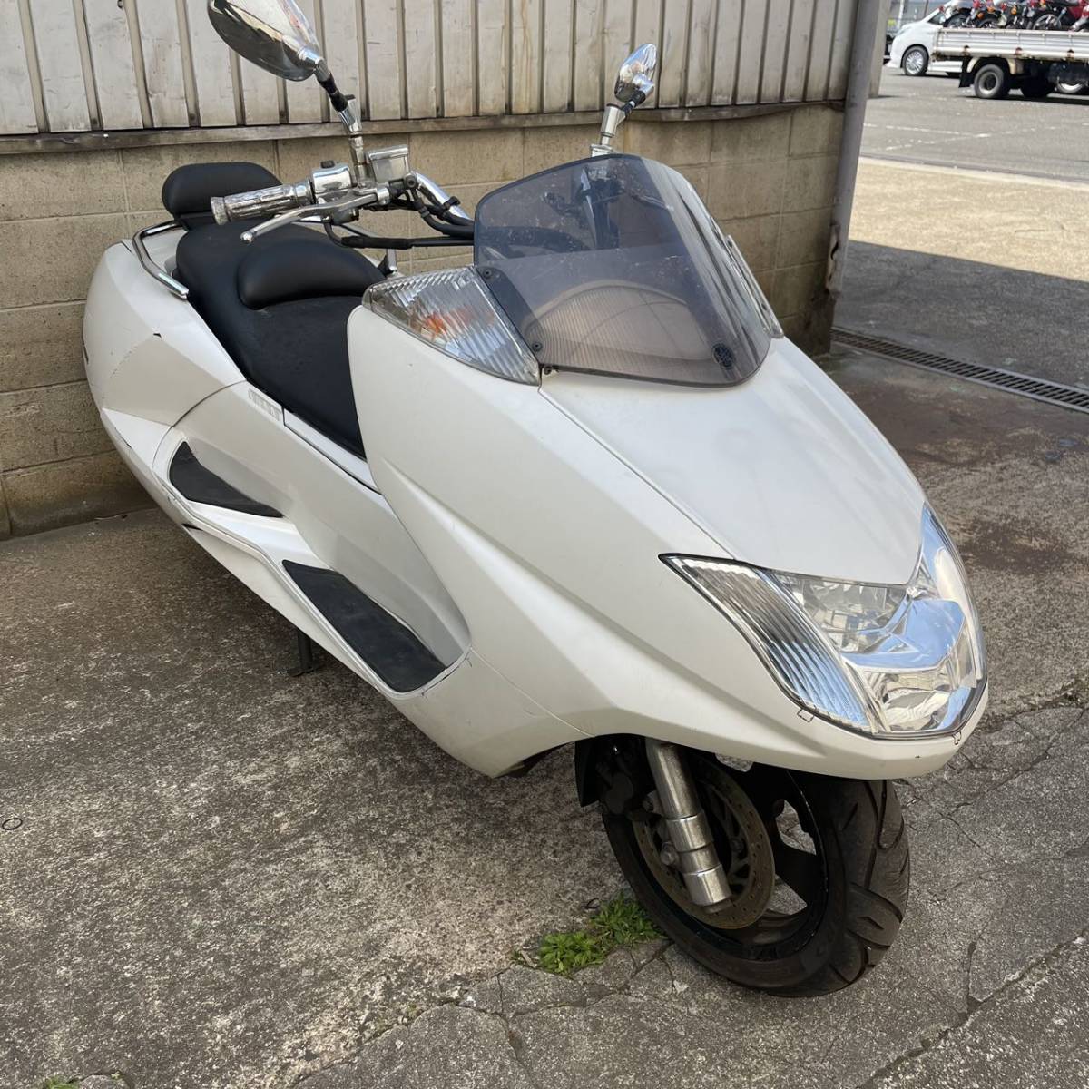 ヤマハ マグザム SG21J ホワイト エンジン実働 社外マフラー 大阪 