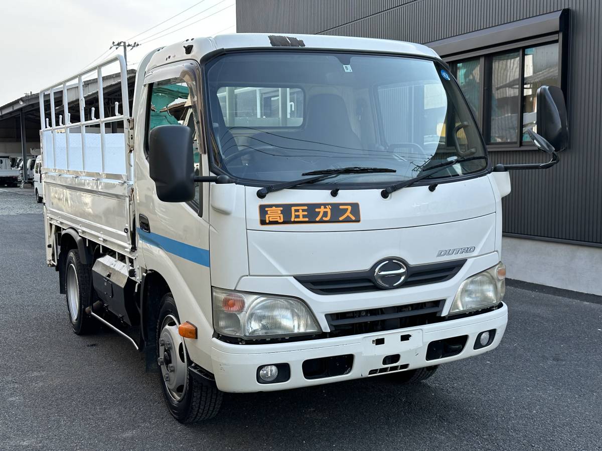 動画有！売り切り！H23年 日野 デュトロ DUTRO 平ボディ パワーゲート 