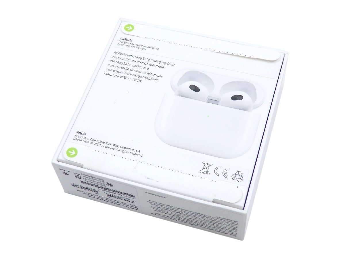 AirPods第3世代 MME73J/A 未開封品 未開封品】 アップル Apple MagSafe充電