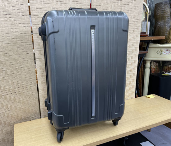 ACE Proteca スーツケース 55L 4輪 TSAロック付き メタリックグレー 