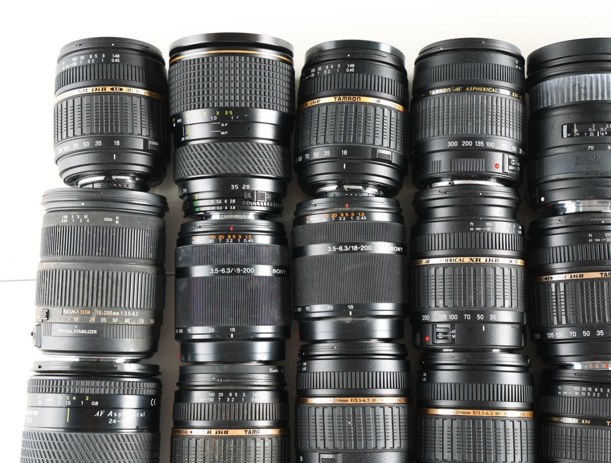 23573B 33 24点まとめ TAMRON SONY SIGMA 他 18-200mm 170-500mm 70