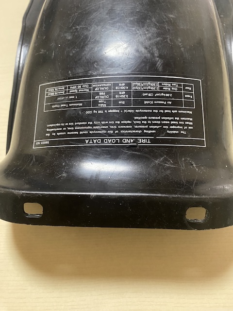 カワサキ純正z1000mk2 インナーフェンダー - KAWASAKI,Z750FX(D3)80
