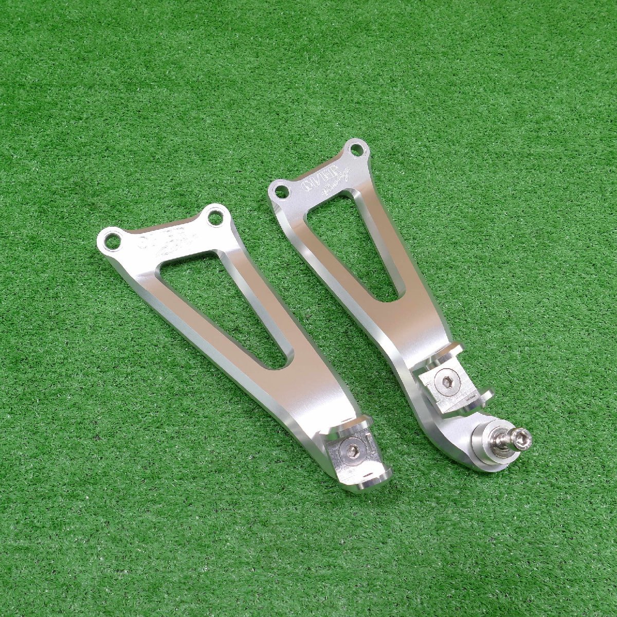 Z900RS オーバーレーシング リアタンデムステー シルバー 美品 アルミ