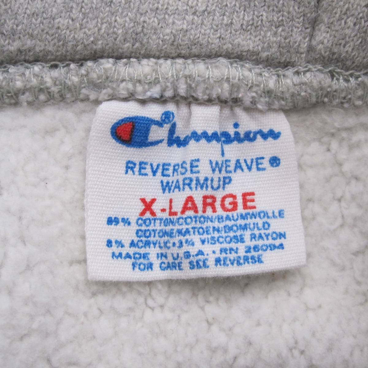 ☆ 80s トリコタグ チャンピオン USMA リバースウィーブ (XL 