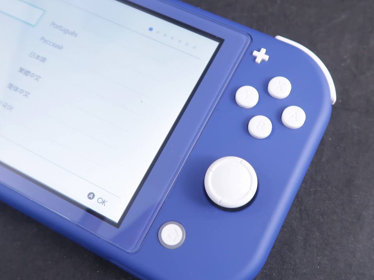 任天堂 Nintendo Switch Lite 本体/箱 セット ブルー ニンテンドー