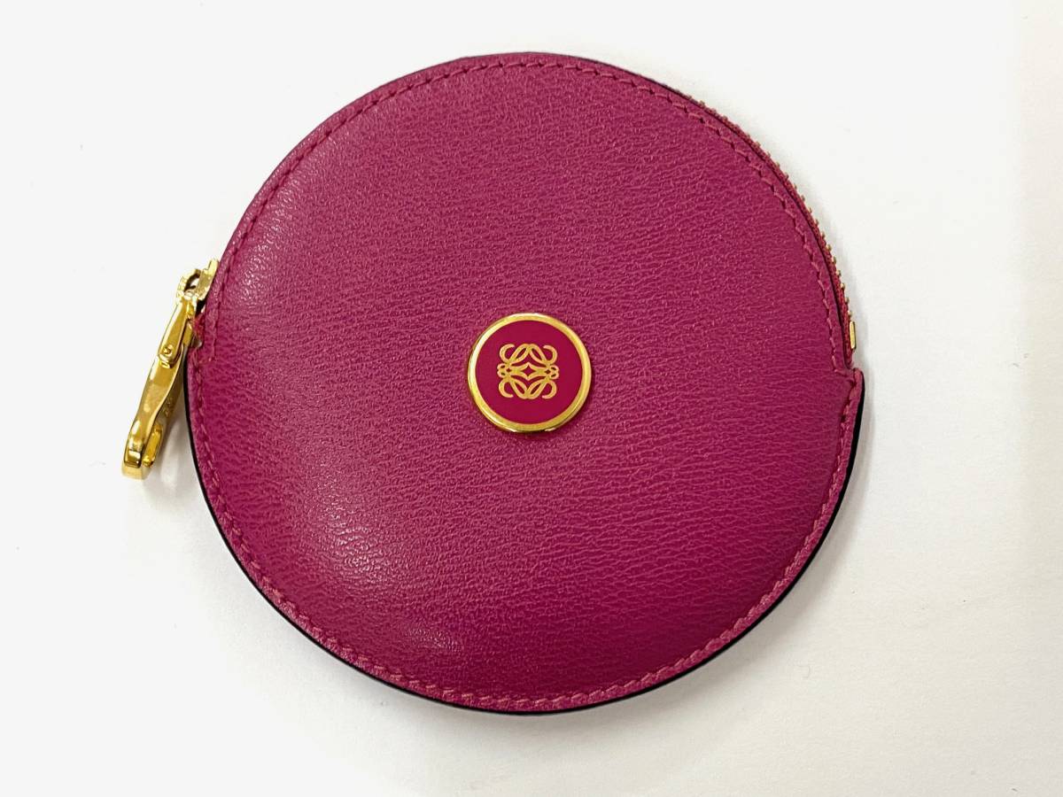 LOEWE ロエベ コインケース 丸型 小銭入れ ♪美品