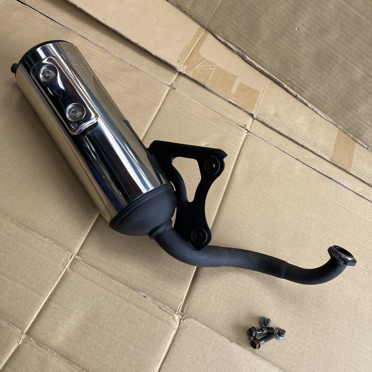 む ホンダ ライブディオZX 用 通勤快速 マフラー 社外マフラー YS PARTS