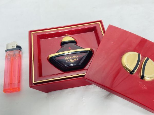 正規品，大人気 廃盤 レア GUERLAIN ゲラン 香水 SAMSARA サムサラ パルファム 7.5ml EE-230510007(ゲラン)｜売買されたオークション情報、yahooの商品情報をアーカイブ公開 - オークファン ゲラン