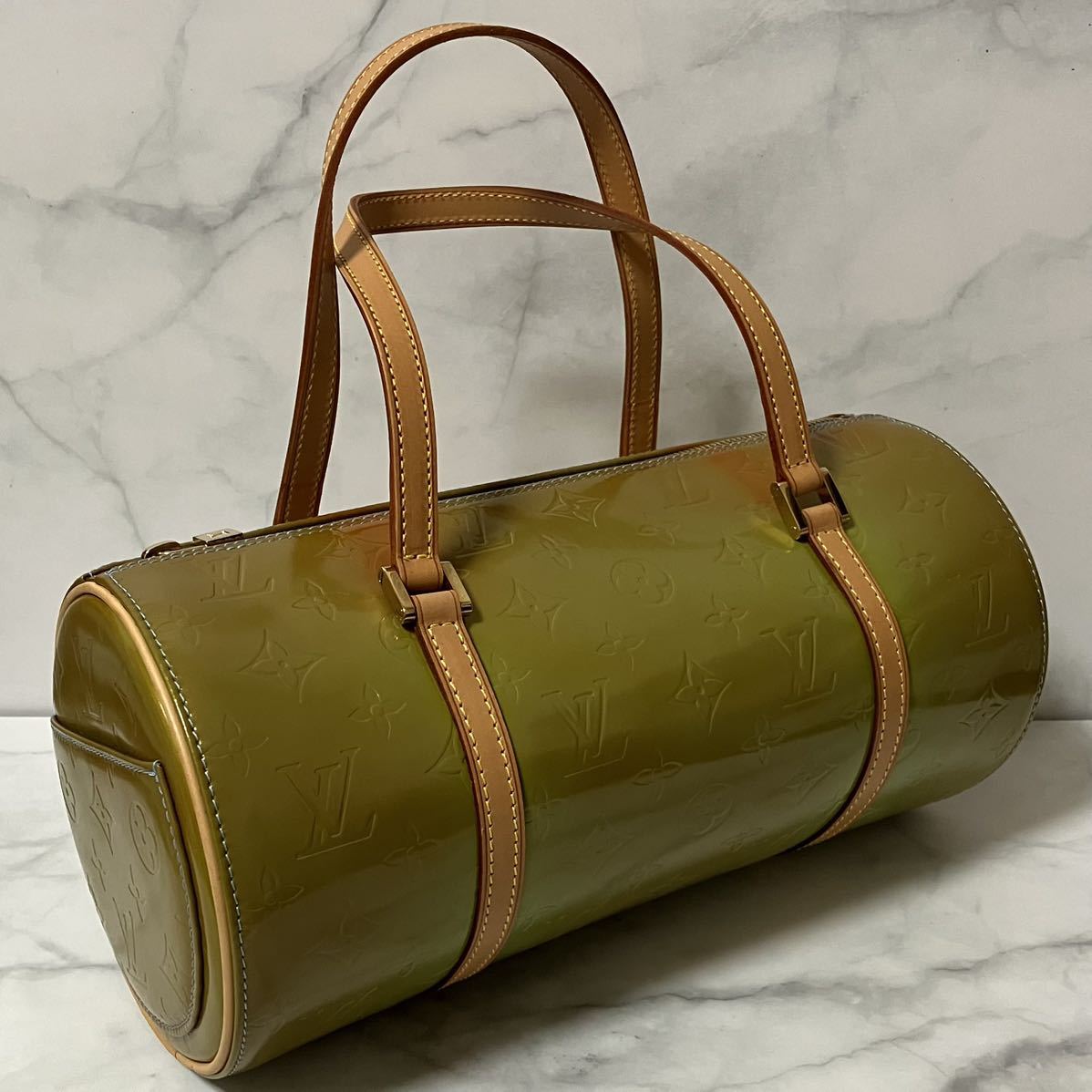 ●美品●定価 約16万●ルイヴィトン モノグラム ヴェルニ ベビーブルー ベッドフォード●ハンドバッグ●トートバッグ●ダミエ●エピ