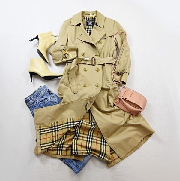 B990 英国 England製 Burberry LONDON バーバリー レディース ノバ