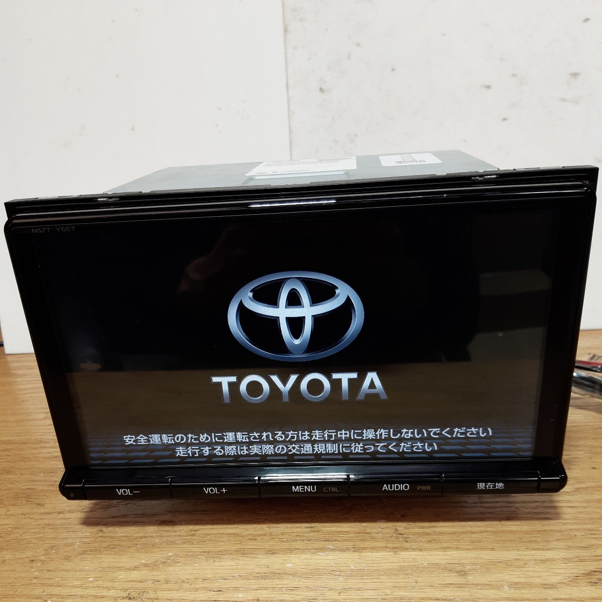 トヨタ純正9インチメモリーナビ NSZT-Y66T 2016年地図データ NSZT-Y66T トヨタ純正ナビ 2016年秋版地図データ(管理番号 トヨタ純正