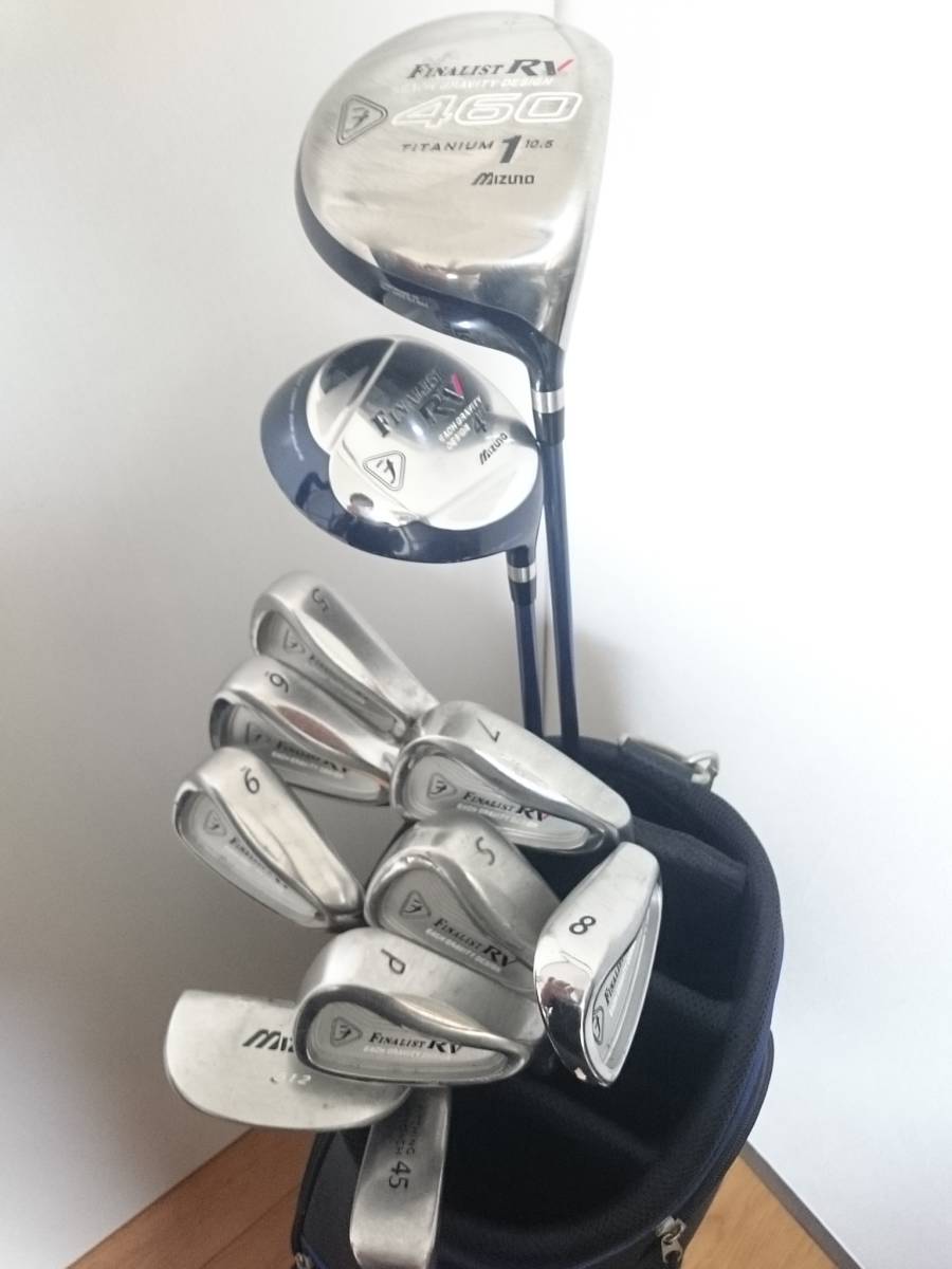 ミズノ MIZUNO FINALIST RV メンズ ゴルフセット 初心者から中級者程度