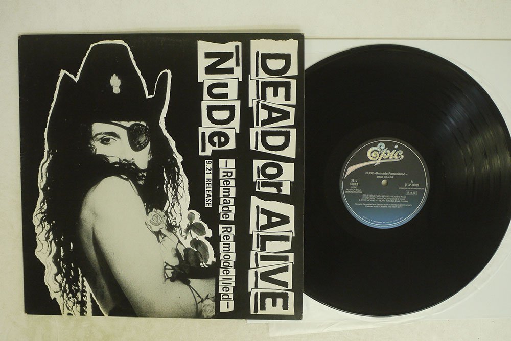 国内盤 プロモ DEAD OR ALIVE/NUDE REMADE REMODELLED/EPIC QY3P90135