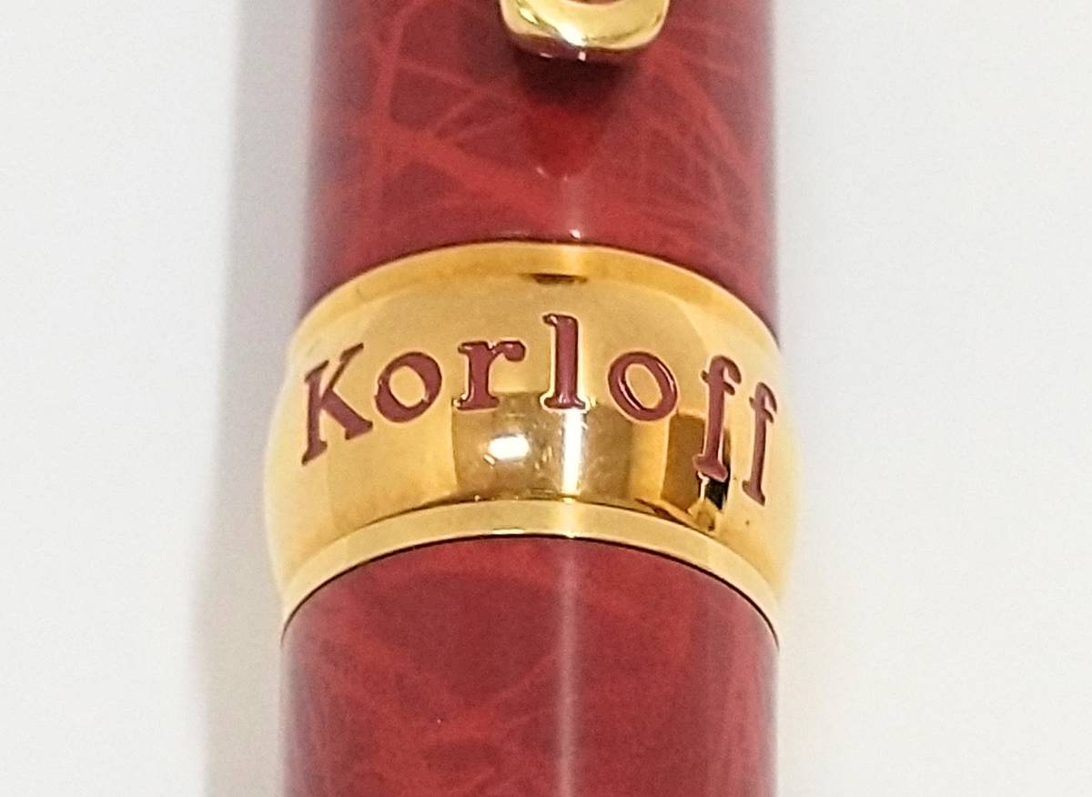 万年筆 - Yahoo!オークション Korloff コロルフ ペン先K18 メルカリ 
