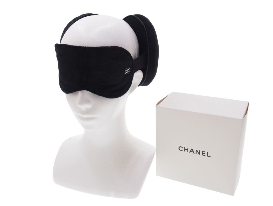 CHANEL シャネル ノベルティ トラベルピロー アイマスク 本店激安 CHANEL シャネル ノベルティ トラベルピロー アイマスク