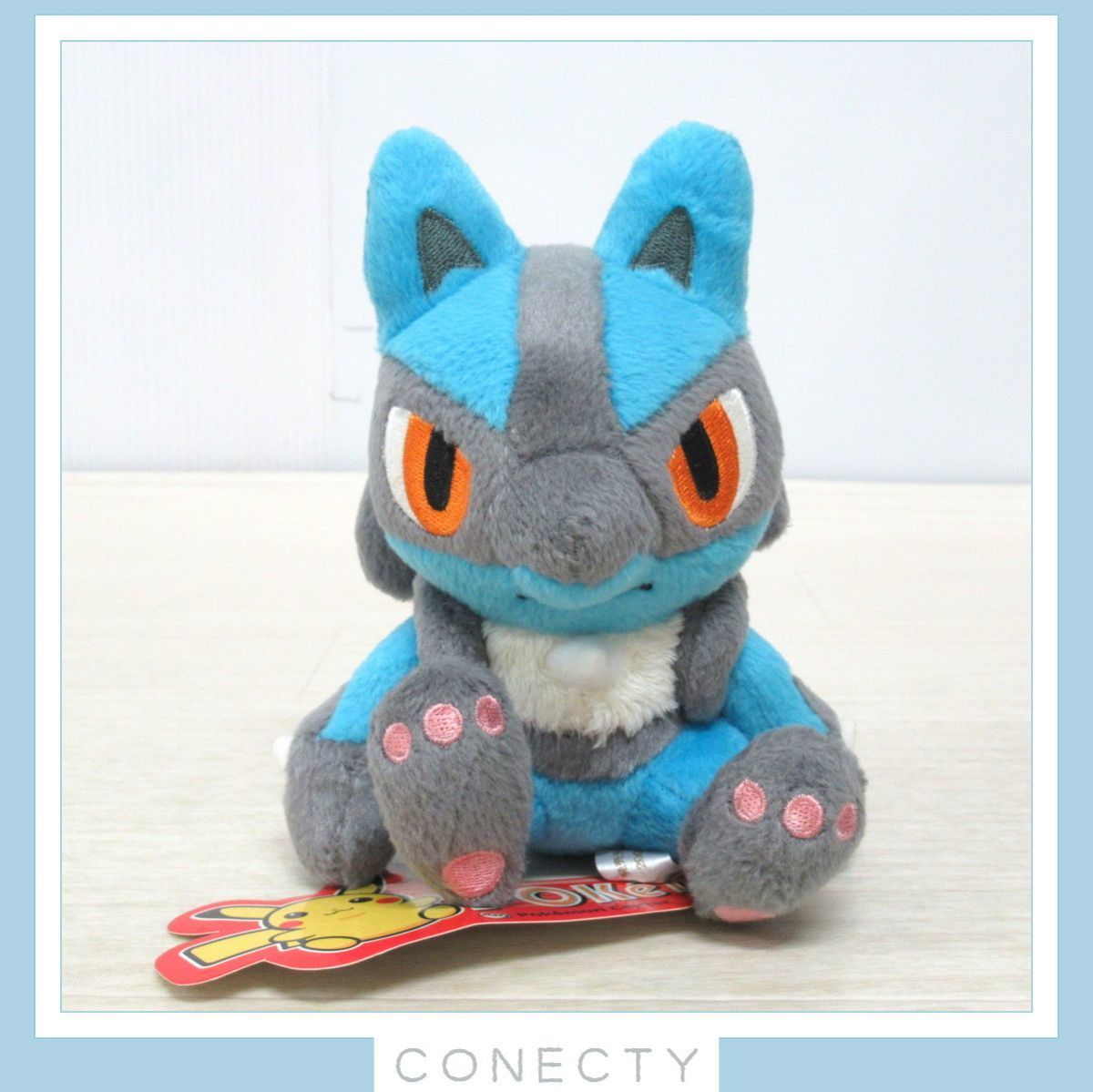 良品】 ポケモンセンター 限定 2005年 ルカリオ ぬいぐるみ POK'e DOLL