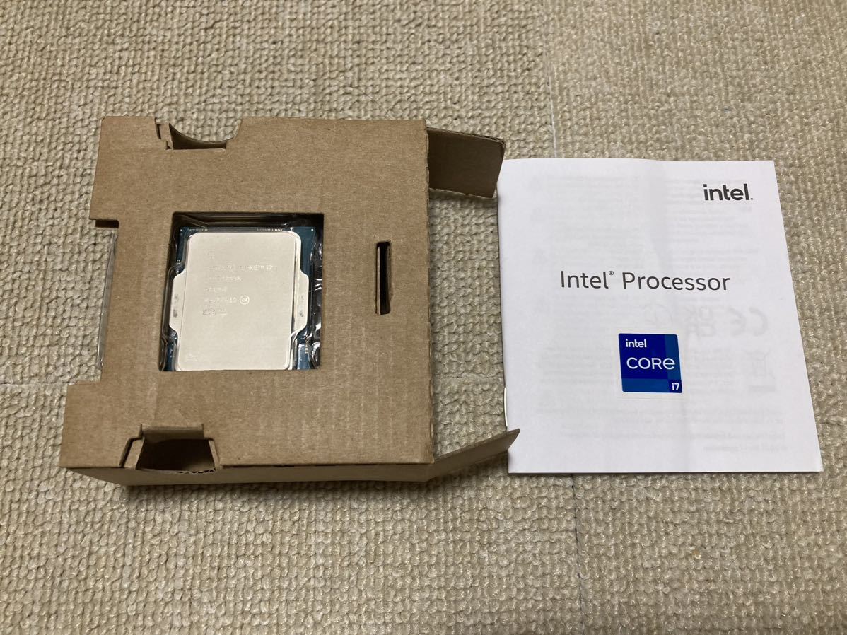 △ 【ジャンク】Intel Corei7 プロセッサー 12700K 3.6GHz（ 最大 5.0