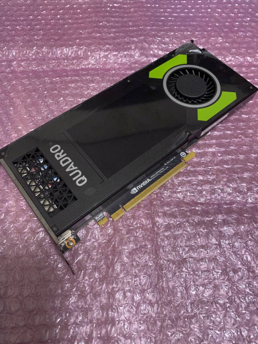 NVIDIA Quadro P4000 正常動作取り外し中古品　美品 NVIDIA QUADRO P4000中古 【公式通販】