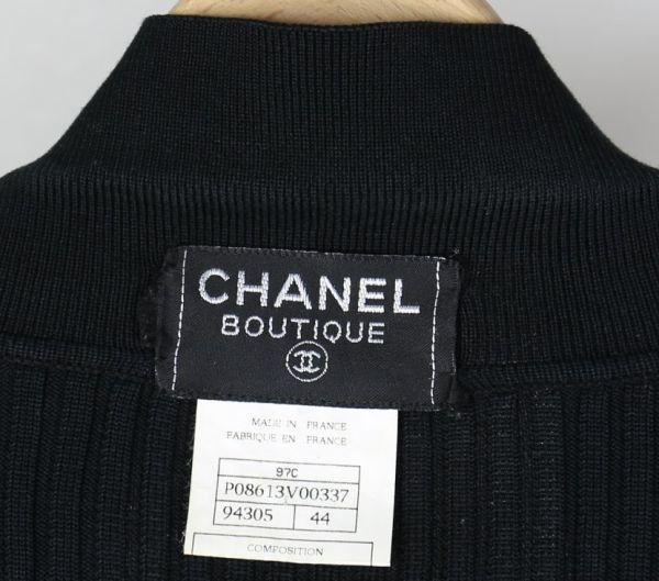 VINTAGE ヴィンテージ 97C CHANEL シャネル コットン 半袖 ポロ