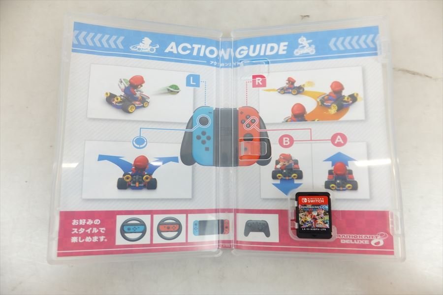 ▽まとめて出品 NINTENDO SWITCH用 4本 任天堂 ゲームソフト 中古 現状
