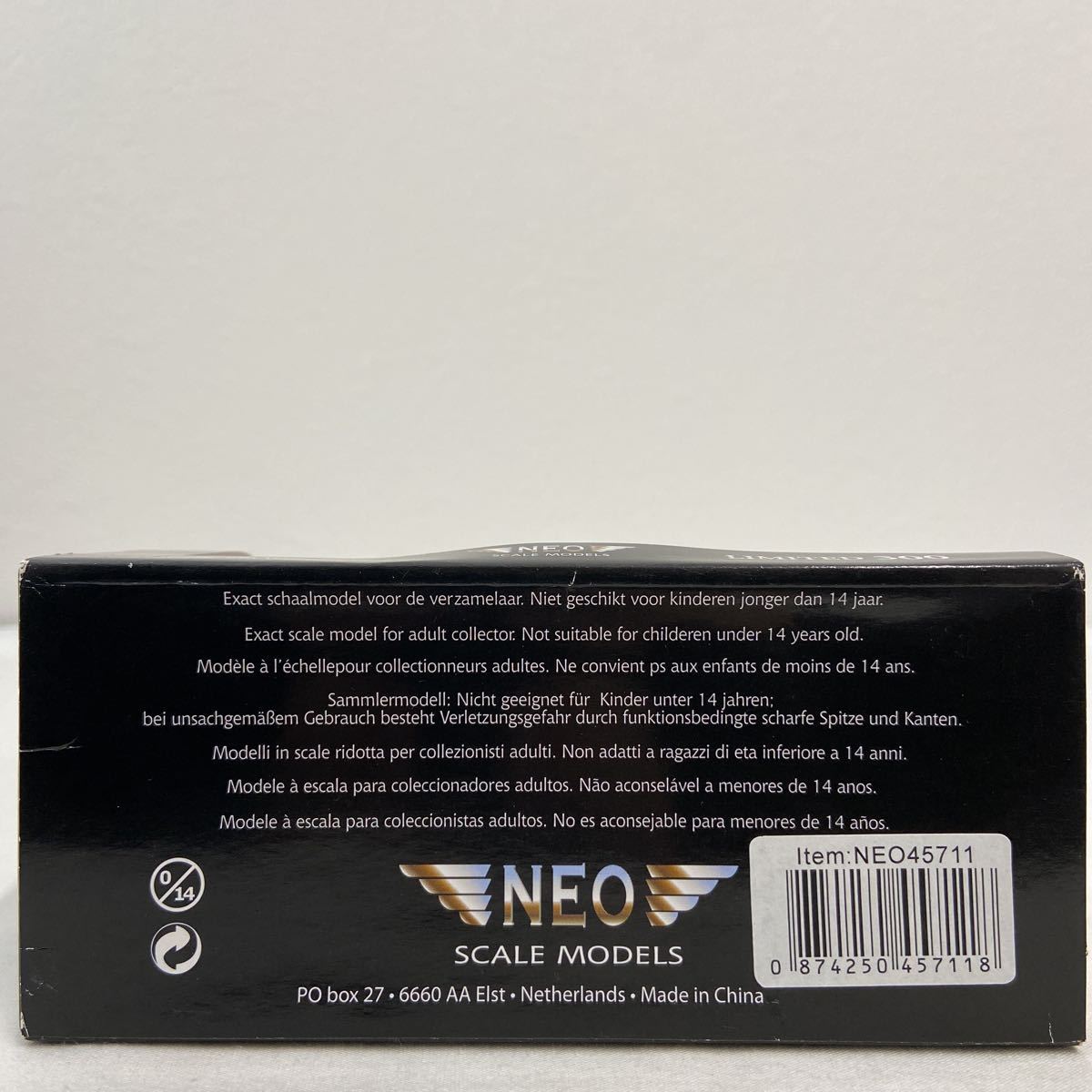 限定300台 NEO 1/43 HAMANN VOLCANO ハーマン ボルケーノ Mercedes